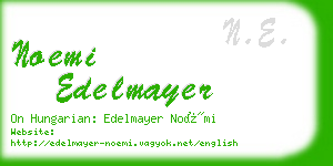 noemi edelmayer business card